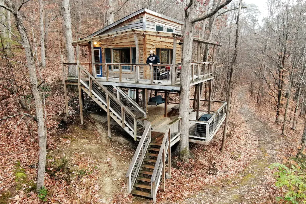 treehouse rental in berea ky